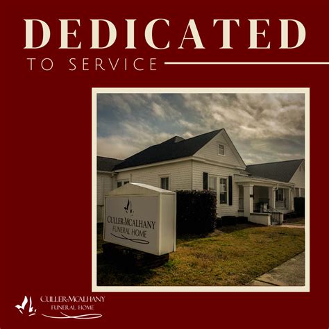 We are called to serve and... - Culler-McAlhany Funeral Home | Facebook
