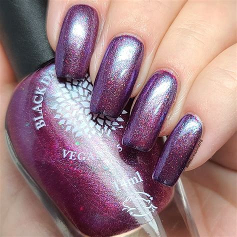 Black Dahlia Lacquer - Winter 2020 - Poison Asp | Magenta nails, Magenta nail polish, Nail colors