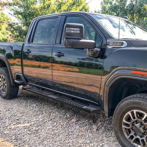 6 Inches Running Boards for 2019-2026 Chevy Silverado/GMC Sierra 1500 Crew Cab, 2020-2026 2500HD ...