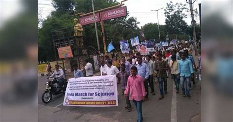 March for Science reaches India, thousands across 26 cities to take to ...