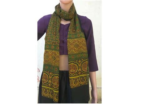 Ajrakh Block Print, Ajrakh Block Prints Natural Dyes, Ajrakhpur, Real ...