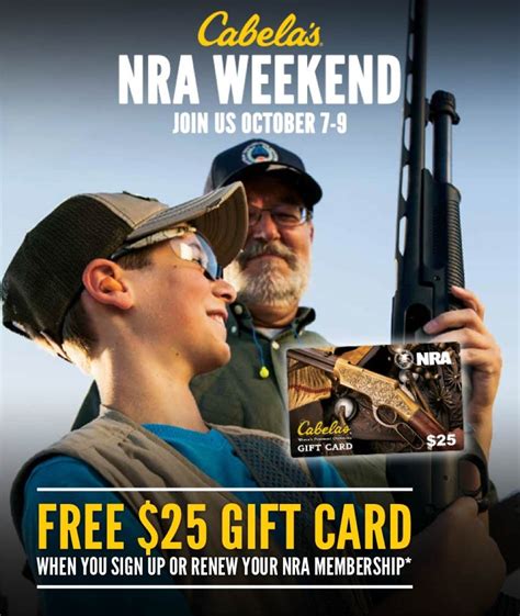 Cabelas Columbus Day NRA Weekend Tickets | Cabela's, Scarborough, ME ...