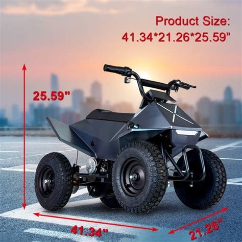 Buy Electric Quad for Kids,4 Wheels Ride on Car,24V 350W Motor ATV ...