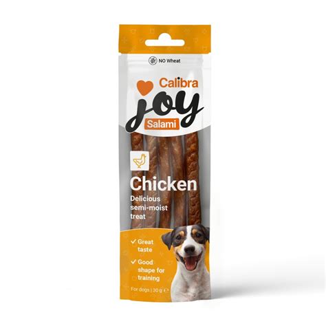 Calibra Joy Salami semi-moist chicken treats | Calibra