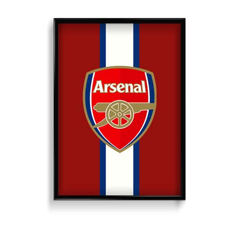 Arsenal Framed Poster (Football Club Posters) – The Mortal Soul