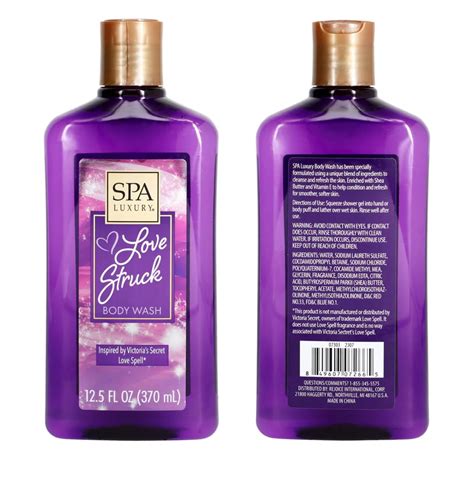Amazon.com : Spa Luxury Love Struck Body Wash 12.5 Fl Oz : Beauty ...
