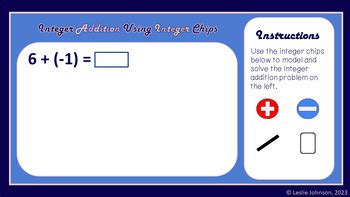Basic Operations On Integers Using Algebra Chips 的图像结果