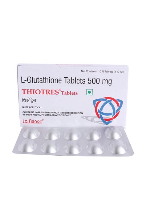 Thiotres 500 Tablet 10's Price, Uses, Side Effects, Composition ...