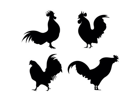 Rooster Silhouette