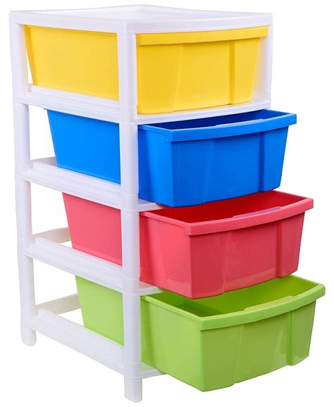 ARISTO Everest Multipurpose 4 Drawer Plastic Modular ARISTO Chest ...