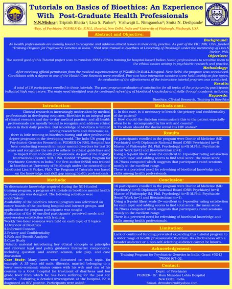 Image result for Bioethics Poster-Making