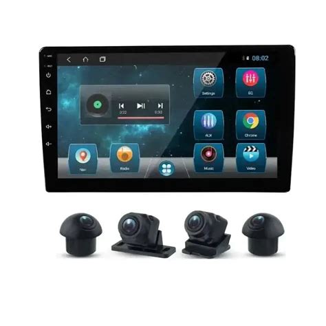 Mtrax Android Stereo With 360 Camera Kit - Sahiba Car