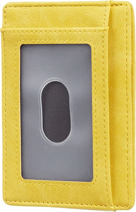 Buy Travelambo Front Pocket Minimalist Leather Slim Wallet RFID ...