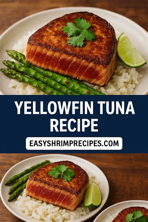 Yellowfin Tuna – A Lean & Flavorful Protein
