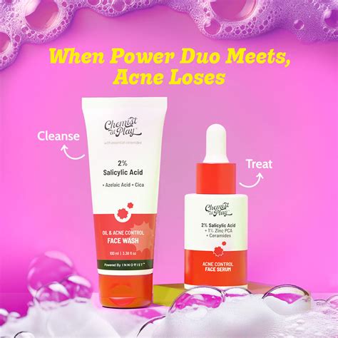 Buy Salicylic Acid Face Wash for Acne & Oil Control | Chemist At Play ...