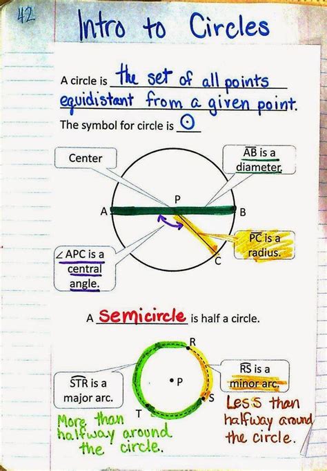 Circle Geometry Lessons 的图像结果