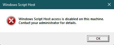 Image result for Windows Script Host Problem