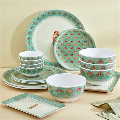 Buy Corsica Azalea Set of 4 Melamine Printed Cereal Bowl - 750ml from ...