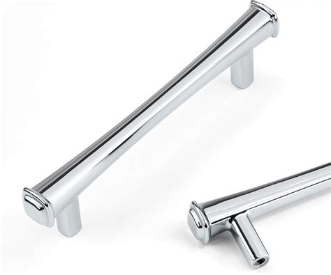HESTIA HARDWARE 10 Pack 3.75? Cabinet Pulls, Simply Modern Chrome ...