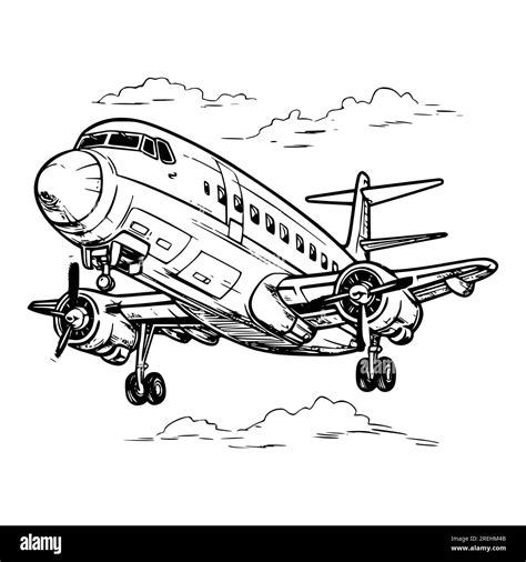 Coloring Pages For Boys Airplane