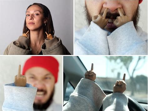 Toynk Tiny Hands 4.5-Inch Novelty Toys | Two Middle Finger India | Ubuy