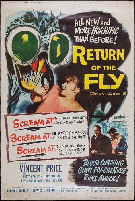 THE RETURN OF THE FLY US 60 x 40 poster | Picture Palace Movie Posters