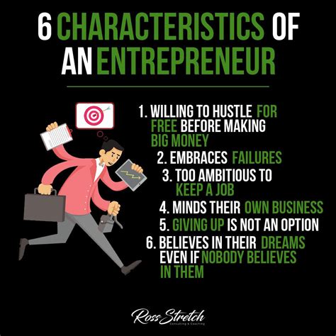 Characteristics Of An Entrepreneur