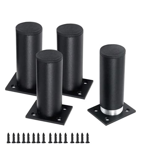 Furniture Cabinet Metal Legs Adjustable Stainless Steel Kitchen Feet ...