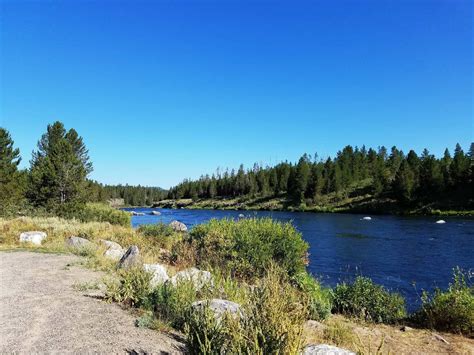 Riverside Campground near Island Park Idaho ID