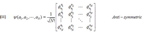 is the eigenfunction of the single particle Hamiltonian