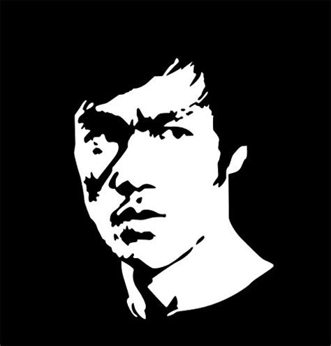 ISEE 360 Bruce Lee Stylish Die Cut Car Sticker- White Only (No ...