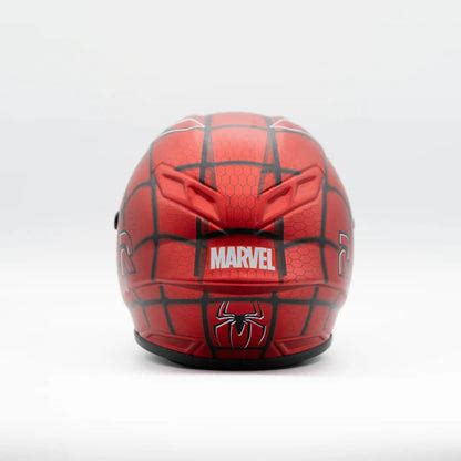 HJC red black spider eco "Marvel edition" Scale model miniature cat he ...