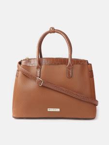 Buy Mast&Harbour Women Tan Handbag Tan Online @ Best Price in India ...