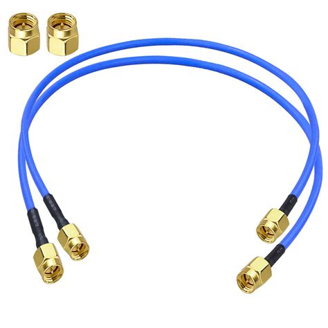RF SIGNAL ?2 Pack SMA Male to SMA Male Coaxial Cable RG402 Low Loss SMA ...