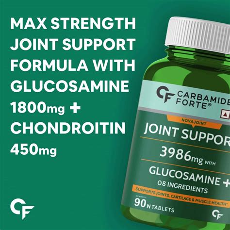 Buy CARBAMIDE FORTE JOINT SUPPORT SUPPLEMENT WITH GLUCOSAMINE&VITAMINS ...