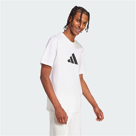 adidas Future Icons 3 Bar Logo Tee - White | adidas LK