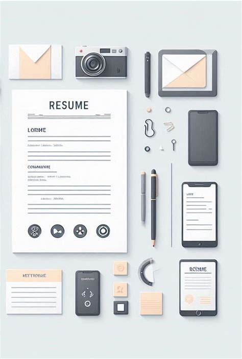 Free Printable Basic Resume 的图像结果