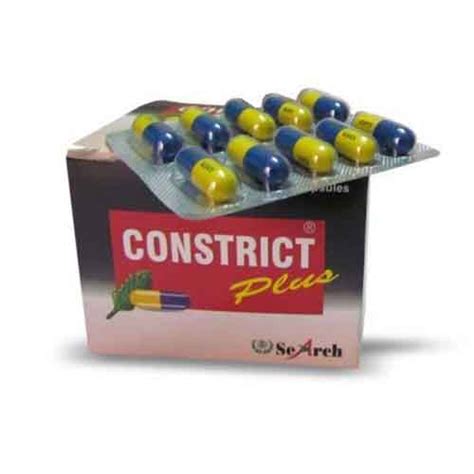 Buy Constrict Plus Capsules (10Caps) at best price – Ayushmedi