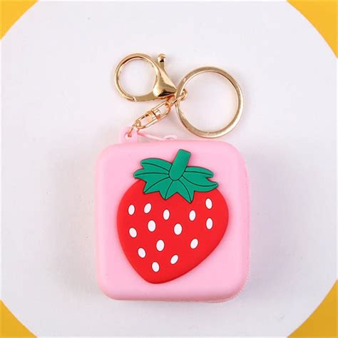 Mini Silicone Zipper Pouch – Compact Storage for Coins, Keys, Earphone ...