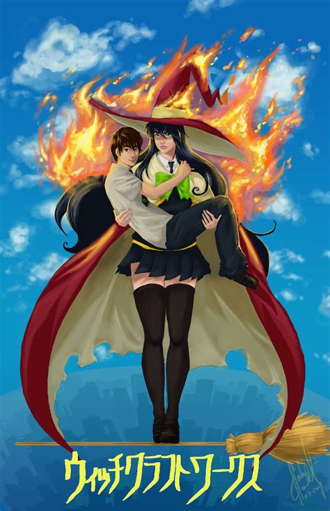 Witch Craft Works Anime Poster