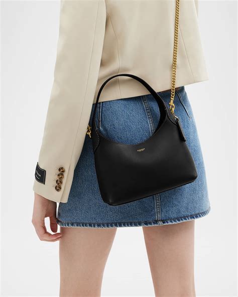 Coach Brooklyn 23 Grain Leather Shoulder Bag | Neiman Marcus