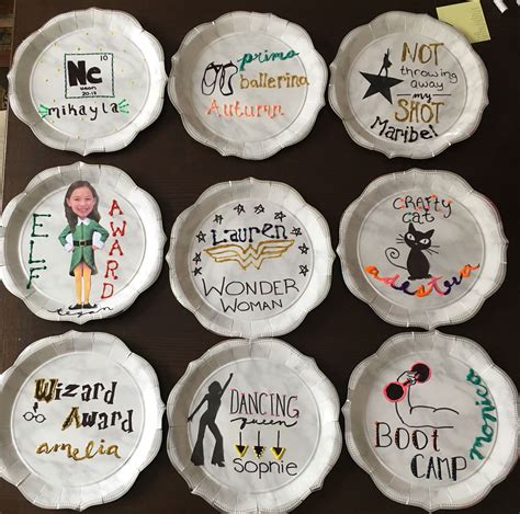 Paper Plate Awards!!! | Paper plate awards, Award ideas, Paper plates