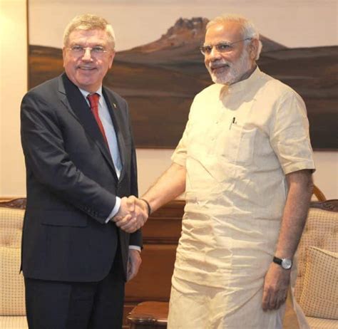 IOC President meets PM