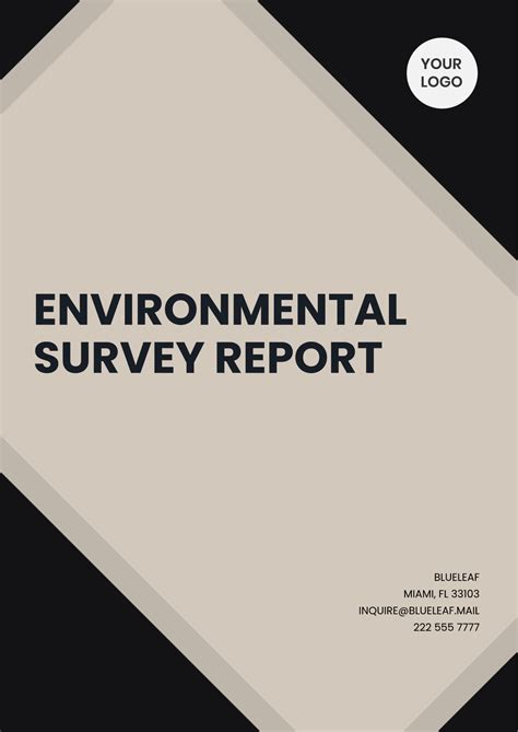 Environmental Quality Survey Example 的图像结果