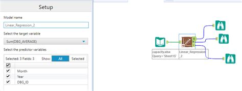 Alteryx Interface Designer for Predictive Model 的图像结果
