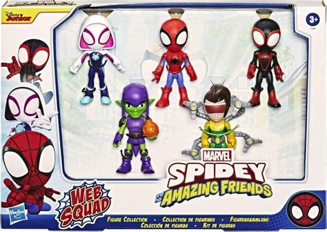 Hasbro Marvel Spidey & Friends Web Squad Figure Collection India | Ubuy