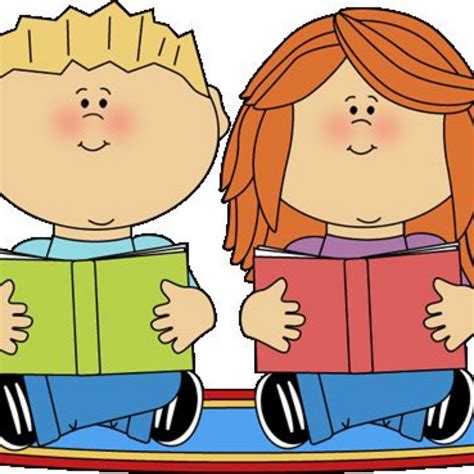 Kids Reading Together Clipart | Free download on ClipArtMag