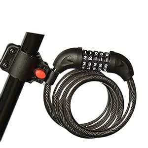 FidgetGearBike Accessory Bike Lock 5 Digit Code Combination Bicycle ...