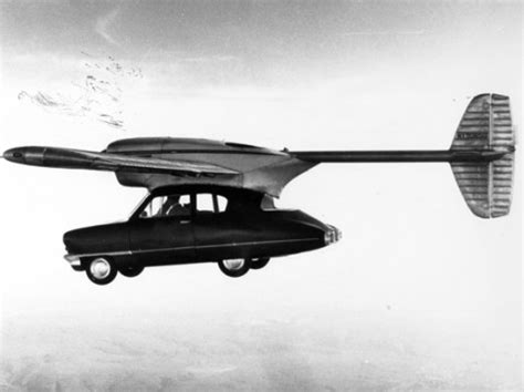 The Convair Model 116/118, a flying car prototype which managed 66 test ...