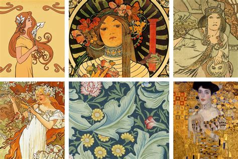 Art Nouveau Art Movement: The Flowing, Organic Style That ...